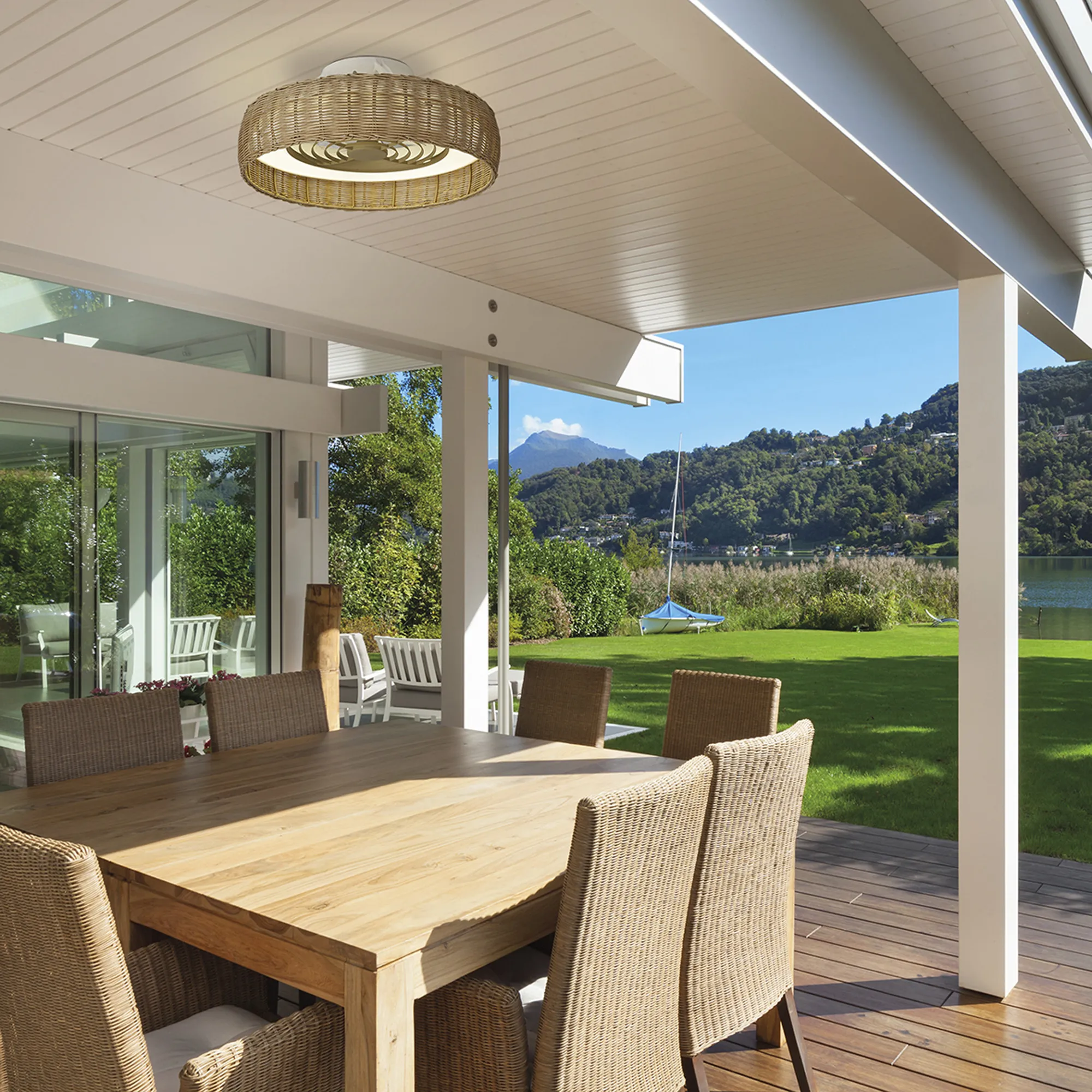 Kilimanjaro Mini Heating, Cooling & Ventilation Mantra Ceiling Fans